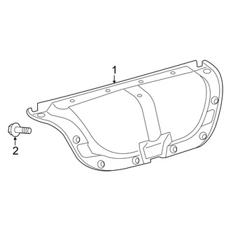 Toyota OE - Trunk Lid - Interior Trim (L / LE / SE / XLE)