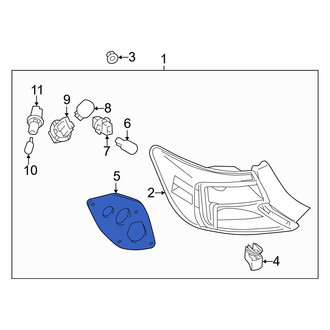 Toyota OE - Rear Tail Light Seal
