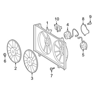 Toyota OE - Cooling Fan