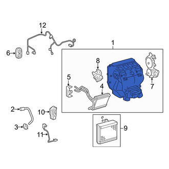 Toyota OE - HVAC Unit Case Assembly