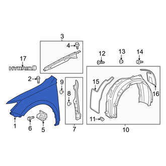 Toyota OE - Front Left Fender