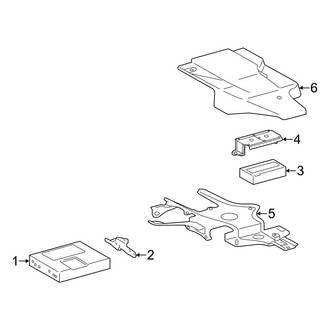 Toyota OE - Electrical - Communication System Components (FULL HYBRID EV-GAS (FHEV))