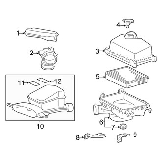 Toyota OE - Engine / Transaxle - Air Intake