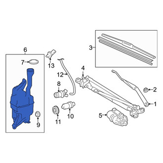 Toyota OE - Washer Fluid Reservoir