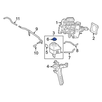 Toyota OE - Brake Master Cylinder Reservoir Cap