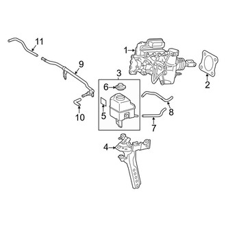 Toyota OE - Cowl - Components on Dash Panel (Hybrid LE / Hybrid XLE)