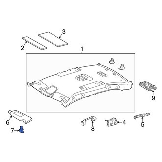 Toyota OE - Sun Visor Holder