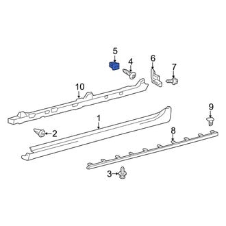 Toyota OE - Rocker Panel Molding Grommet