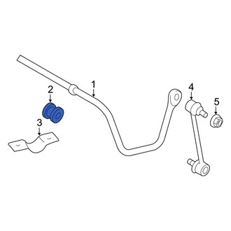Toyota OE - Rear Suspension Stabilizer Bar Bushing