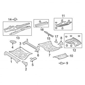 2012 Toyota Camry Chassis Frames & Rails - CARiD.com