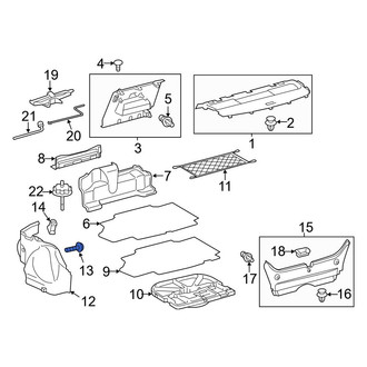 Toyota OE - Console Panel Clip