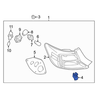 Toyota OE - Tail Light Bracket