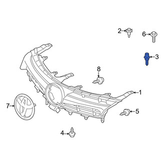 Toyota OE - Grille Insulator