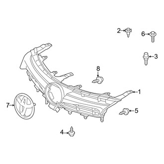 Toyota OE - Grille & Components