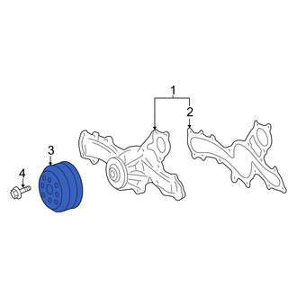 Toyota OE - Engine Water Pump Pulley
