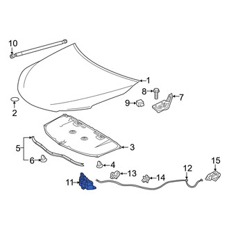 Toyota OE - Front Hood Latch
