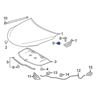 Toyota OE - Front Left Hood Stop Buffer