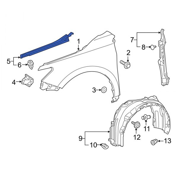 Fender Filler Panel