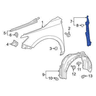 Toyota OE - Left Fender Seal