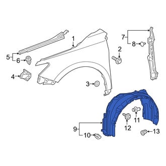 Toyota OE - Front Left Fender Splash Shield