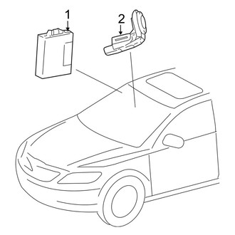 Toyota OE - Electrical - Alarm System (Gas)