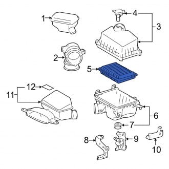 Toyota Venza OEM Air Intake Parts | Filters, Manifolds — CARiD.com