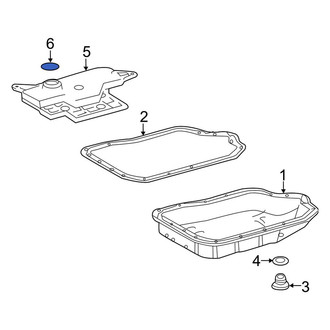 Toyota OE - Automatic Transmission Filter O-Ring