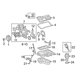 Toyota OE - Engine / Transaxle - Engine Parts (3.5L)