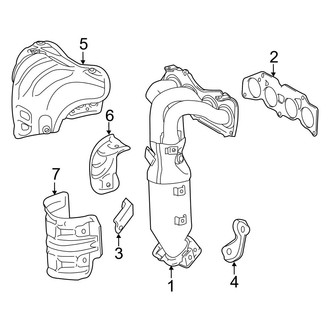 Toyota OE - Exhaust System - Manifold (2.5L)