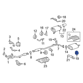 Toyota OE - Exhaust System Hanger