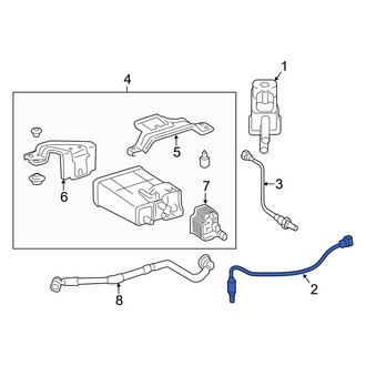 Toyota OE - Rear Oxygen Sensor