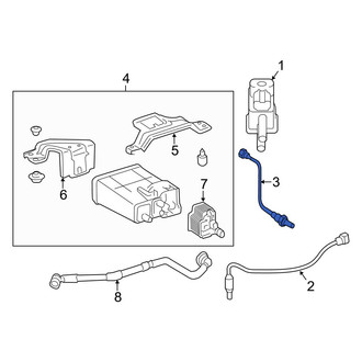 Toyota OE - Rear Oxygen Sensor