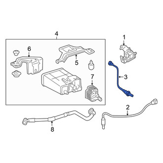 Toyota OE - Rear Left Oxygen Sensor