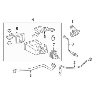 Toyota OE - Emission System - Emission Components (3.5L)