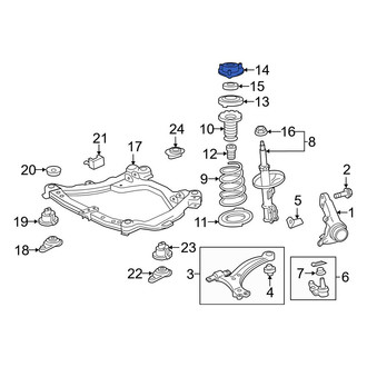 Toyota OE - Front Suspension Strut Mount