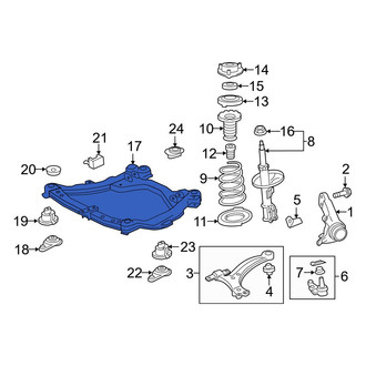 Toyota OE - Front Suspension Subframe Crossmember