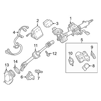 Toyota OE - Steering Column Assembly