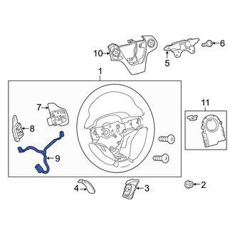 Toyota OE - Steering Wheel Wiring Harness