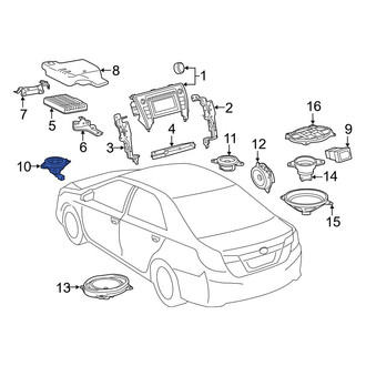 Toyota OE - Front Speaker