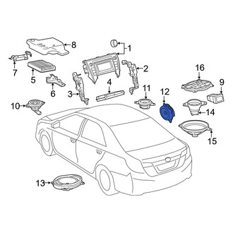 Toyota OE - Center Speaker