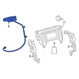 Toyota OE - GPS Navigation System Antenna