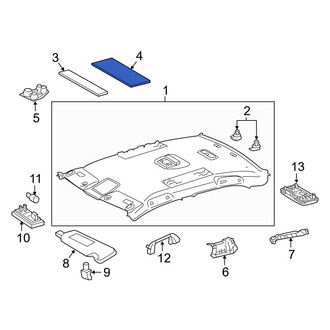 Toyota OE - Roof Insulator