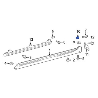 Toyota OE - Rocker Panel Molding Grommet
