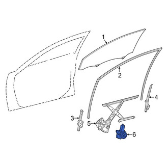 Toyota OE - Front Right Window Motor