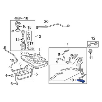 Toyota OE - Lower Fuel Tank Shield