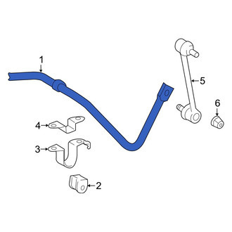 Toyota OE - Rear Suspension Stabilizer Bar