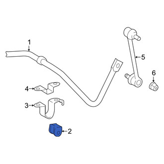 Toyota OE - Rear Suspension Stabilizer Bar Bushing