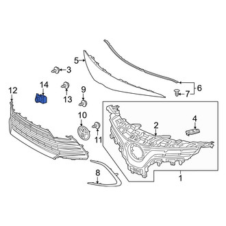 Toyota OE - Rear Parking Aid Sensor
