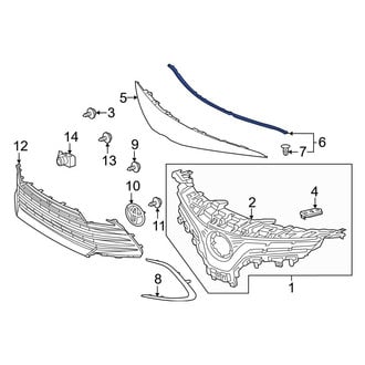 Toyota OE - Front Hood Seal