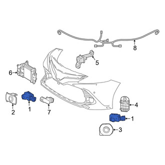 Toyota OE - Rear Parking Aid Sensor